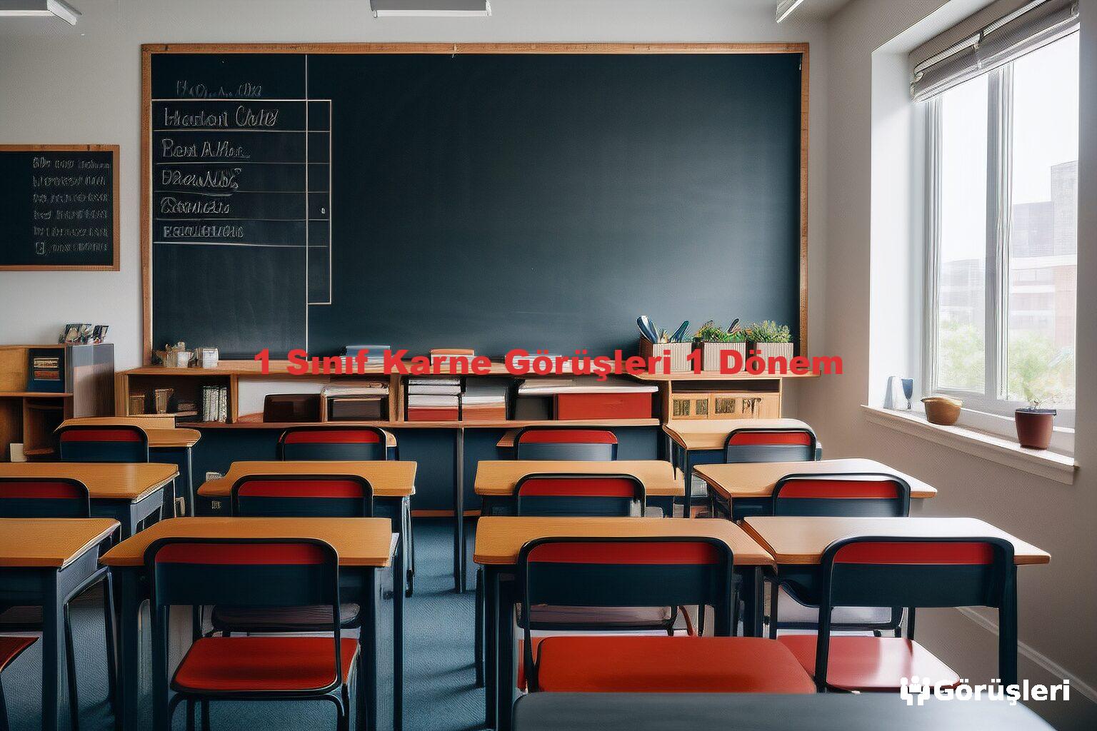 1 Sınıf Karne Görüşleri 1 Dönem