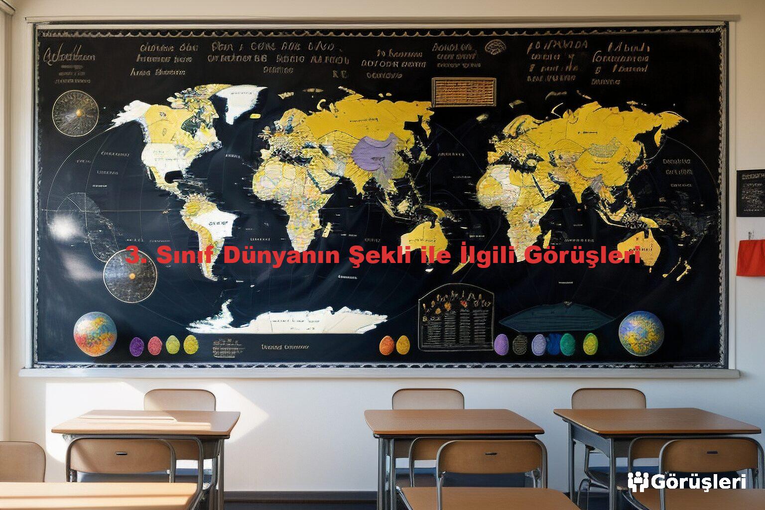 3. Sınıf Dünyanın Şekli ile İlgili Görüşleri
