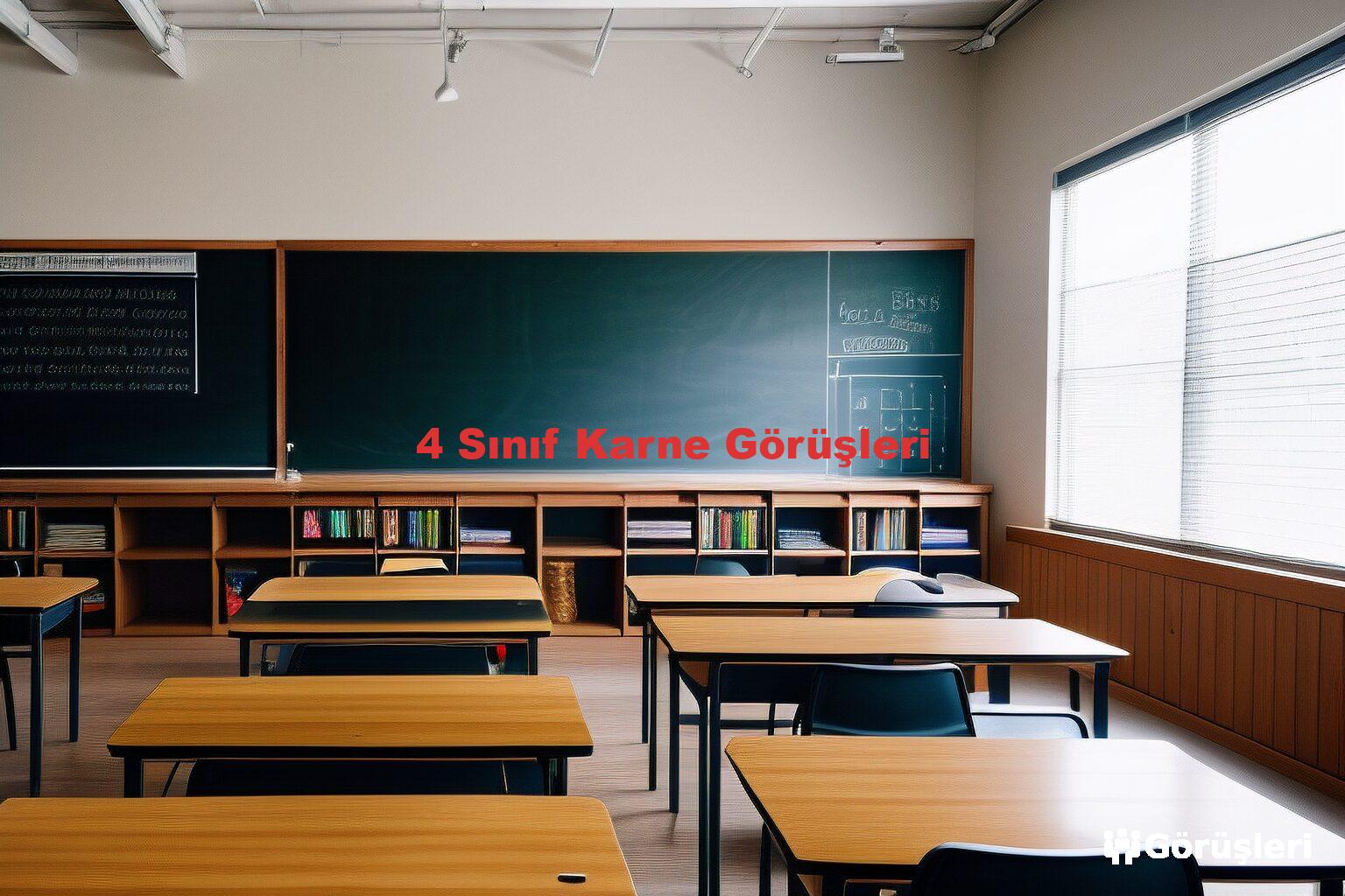 4 Sınıf Karne Görüşleri