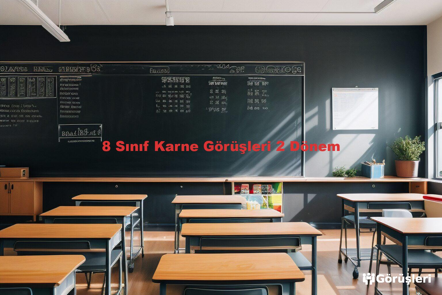 8 Sınıf Karne Görüşleri 2 Dönem