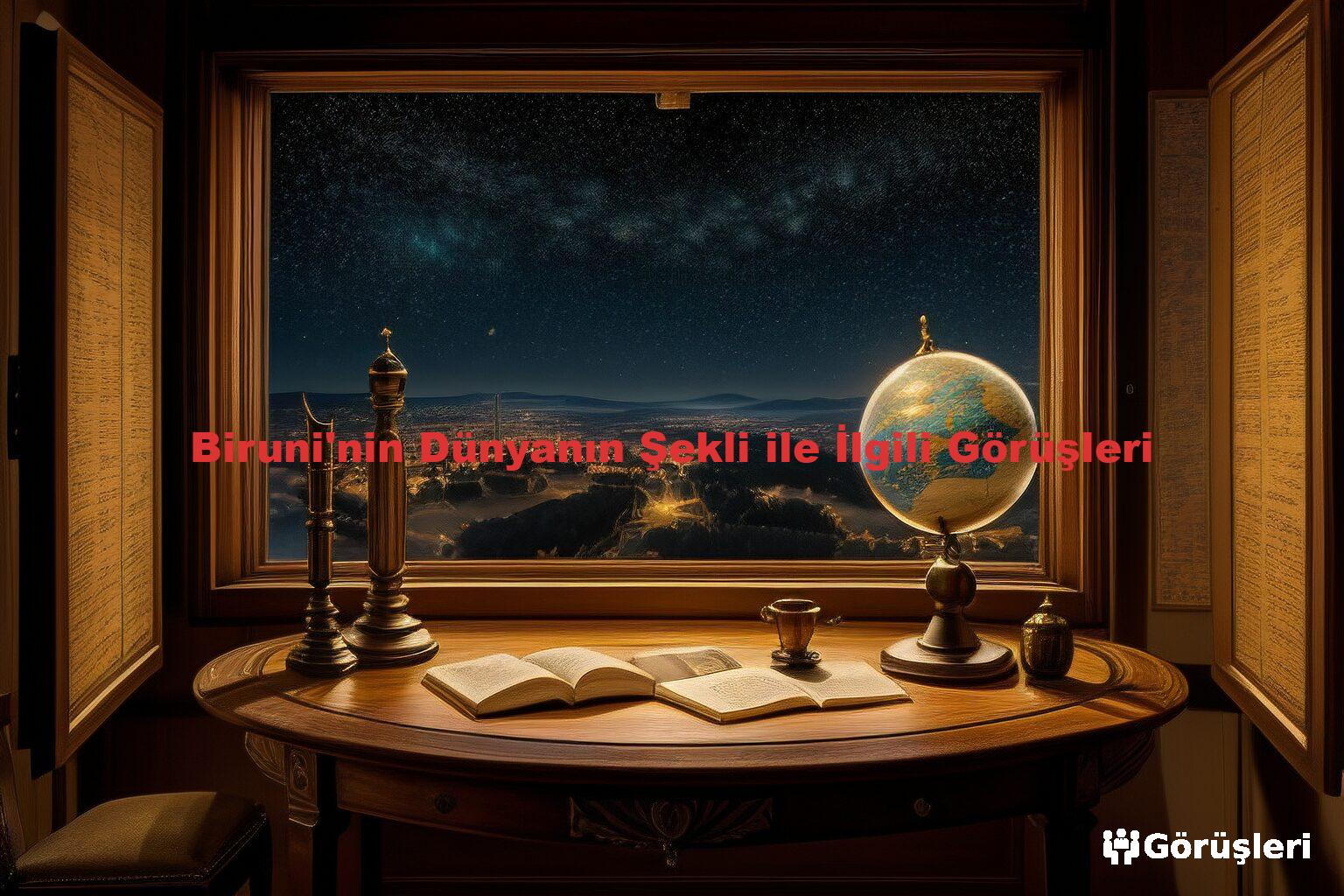 Biruni'nin Dünyanın Şekli ile İlgili Görüşleri