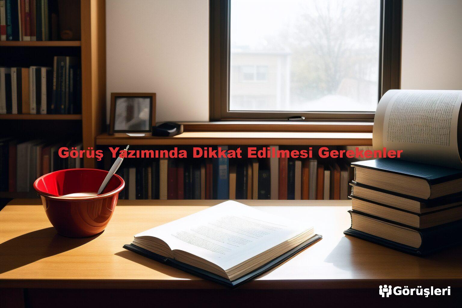 Görüş Yazımında Dikkat Edilmesi Gerekenler