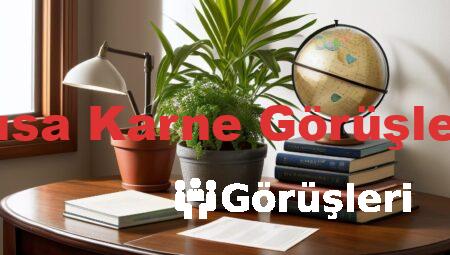 Kısa Karne Görüşleri