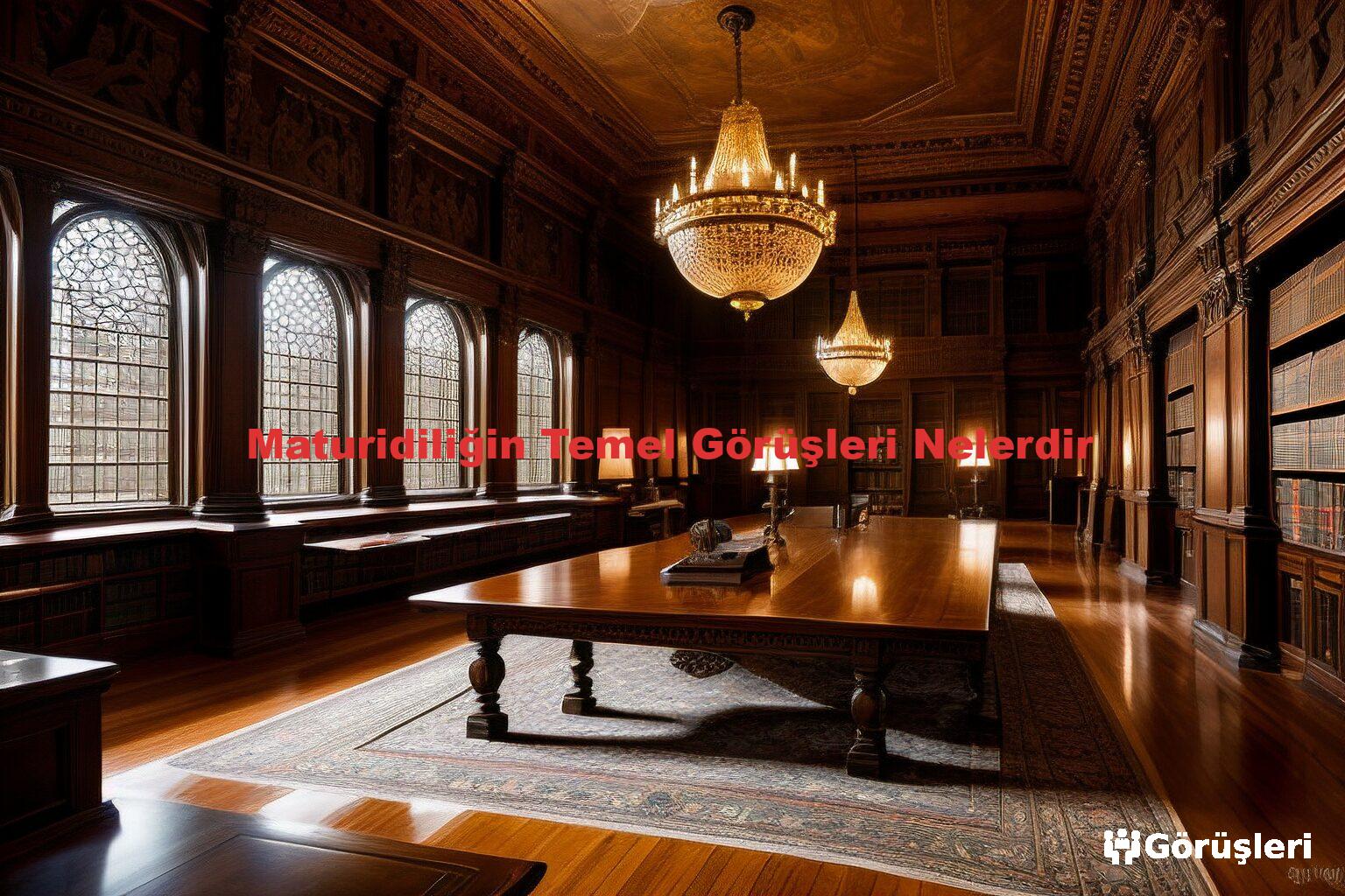Maturidiliğin Temel Görüşleri Nelerdir