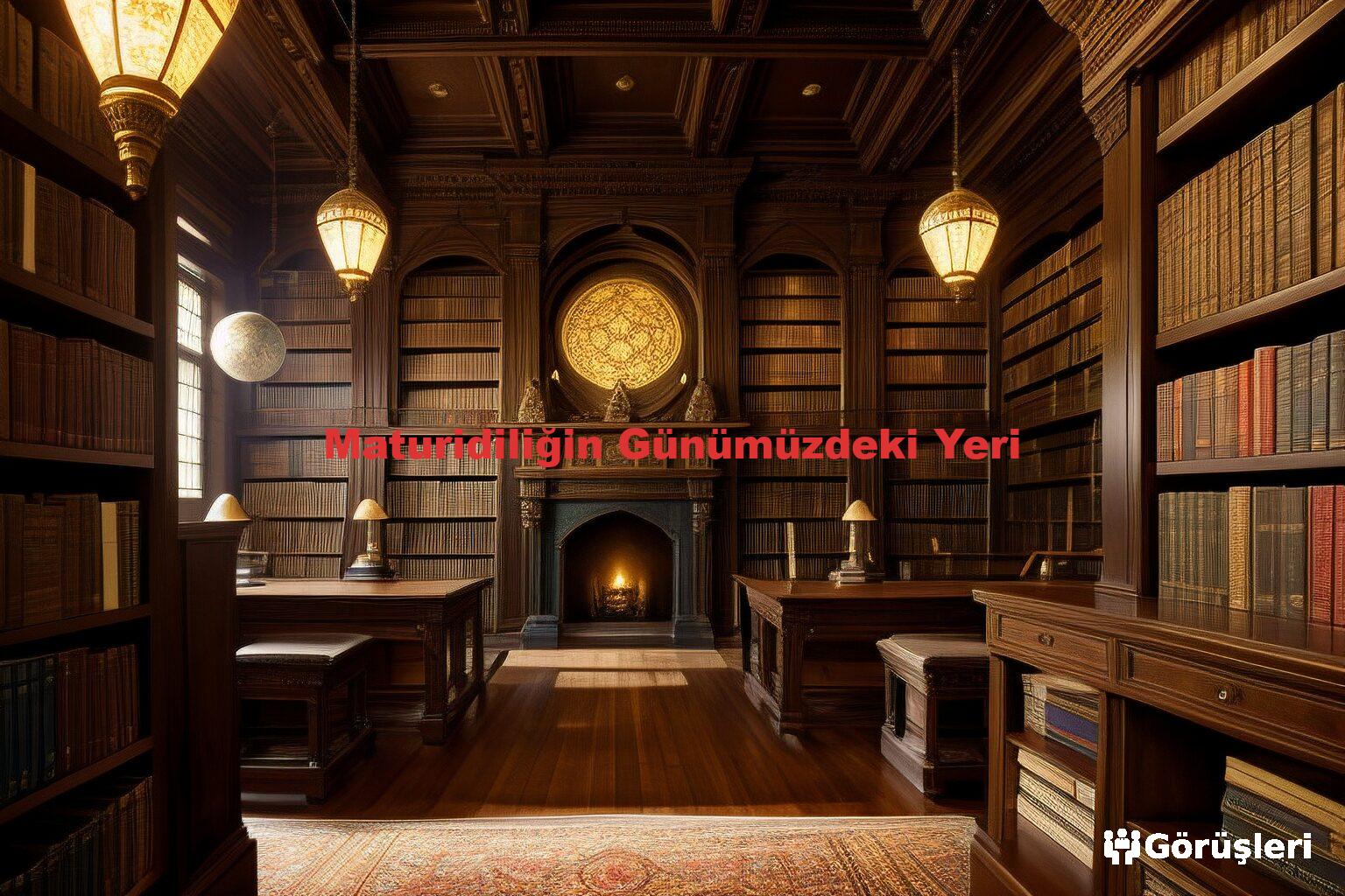 Maturidiliğin Günümüzdeki Yeri