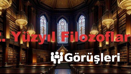 MÖ 6. Yüzyıl ve MS 2. Yüzyıl Filozoflarının Felsefi Görüşleri