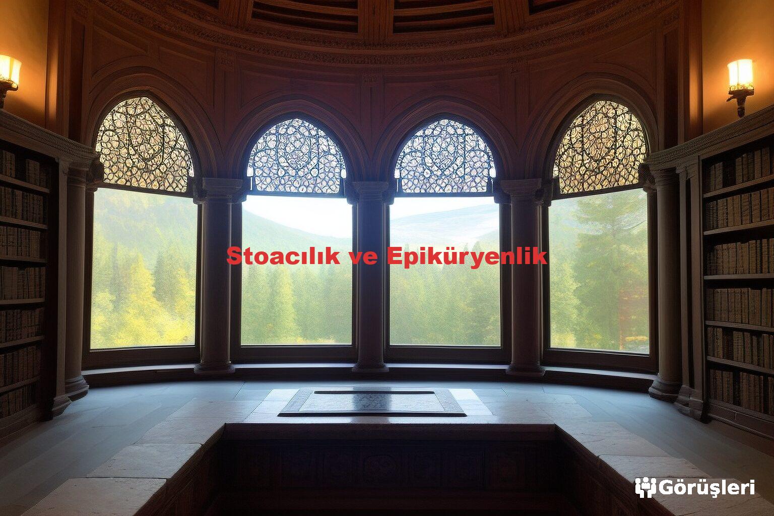 Stoacılık ve Epiküryenlik