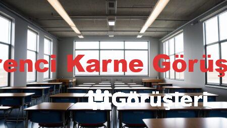 Öğrenci Karne Görüşleri