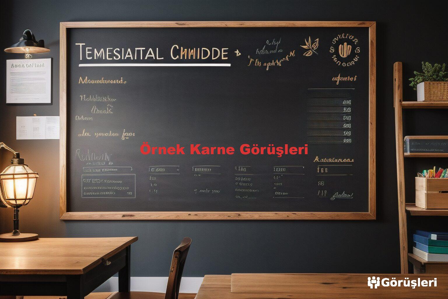 Örnek Karne Görüşleri