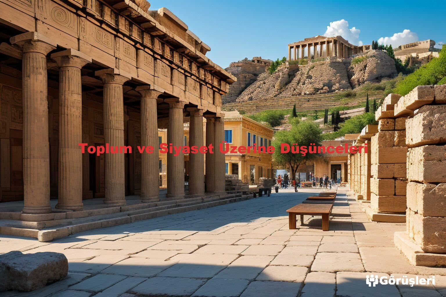 Toplum ve Siyaset Üzerine Düşünceleri