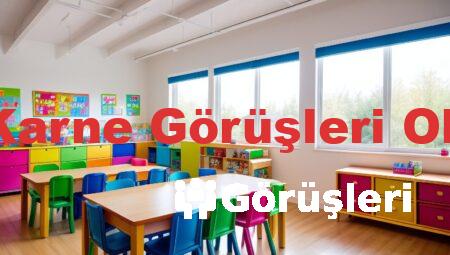 1 Dönem Karne Görüşleri Okul Öncesi