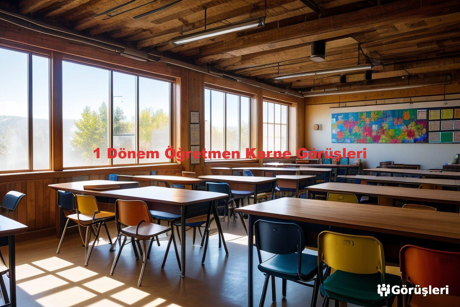 1 Dönem Öğretmen Karne Görüşleri