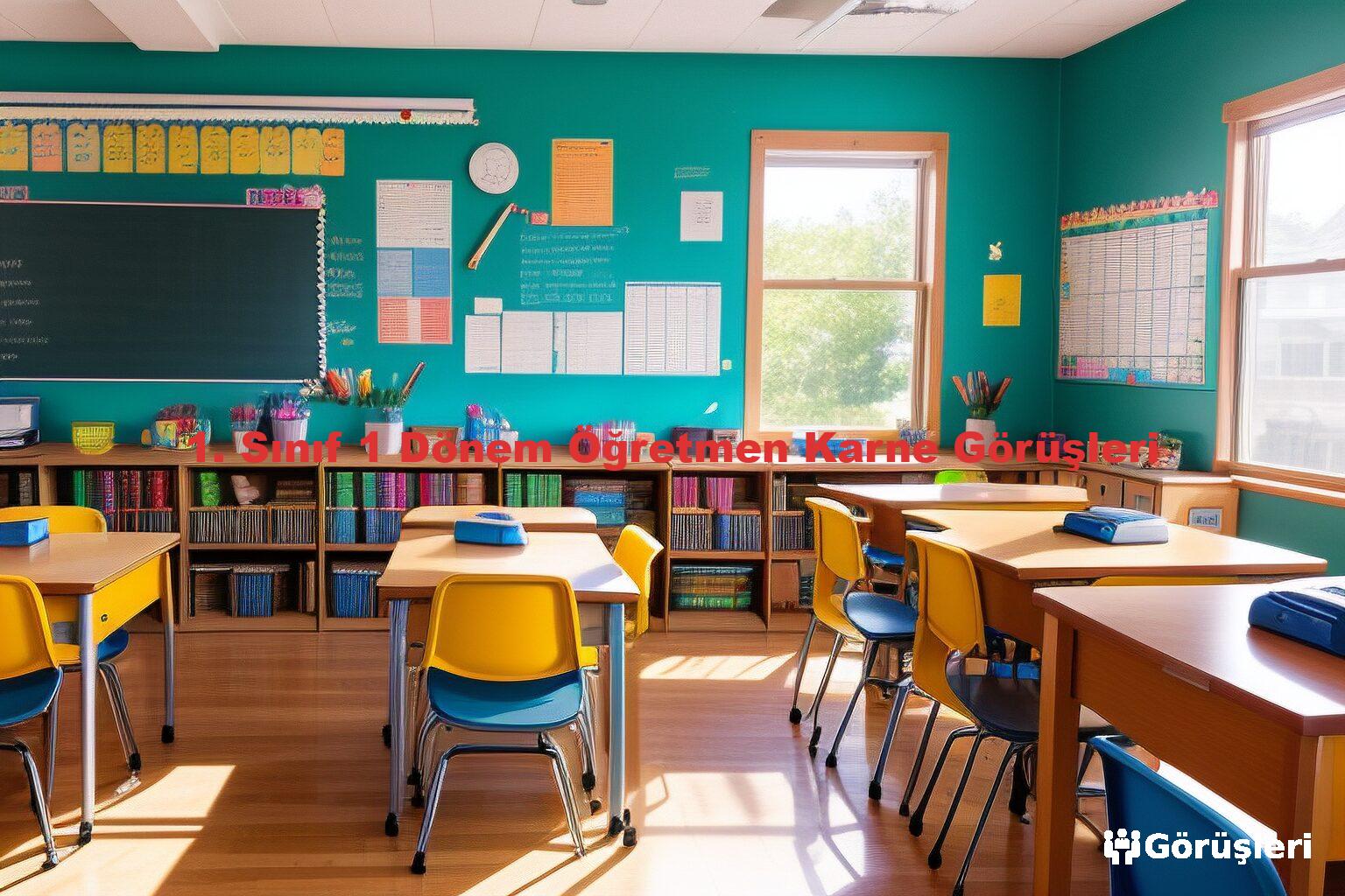 1. Sınıf 1 Dönem Öğretmen Karne Görüşleri