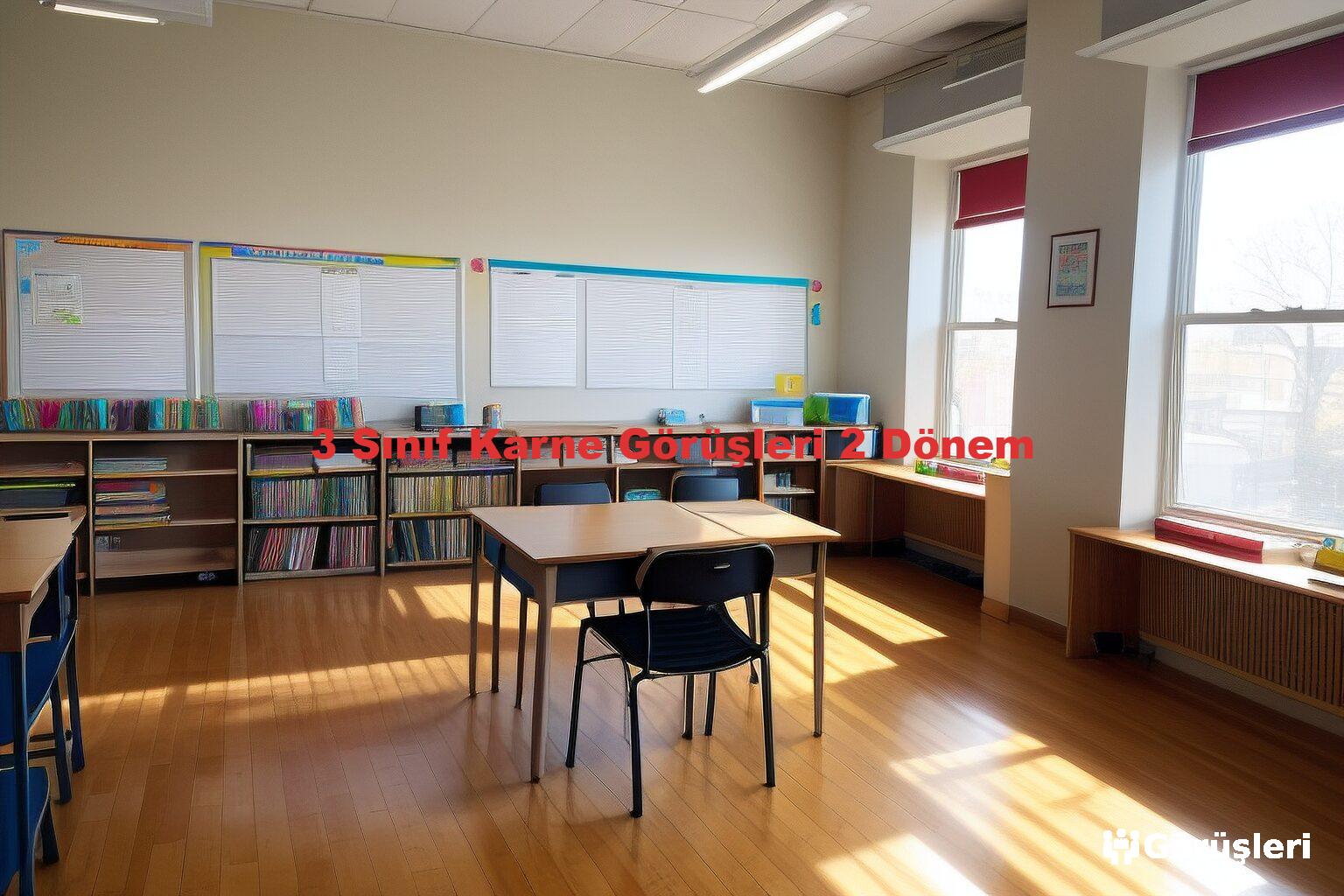 3 Sınıf Karne Görüşleri 2 Dönem