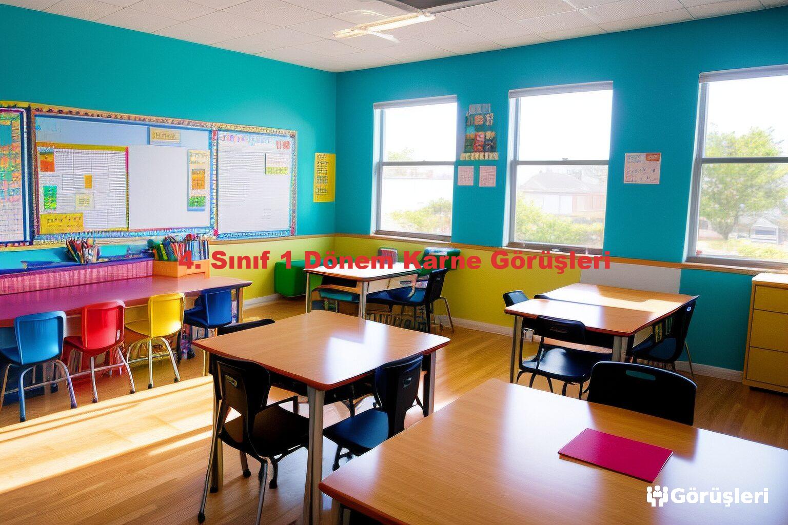 4. Sınıf 1 Dönem Karne Görüşleri