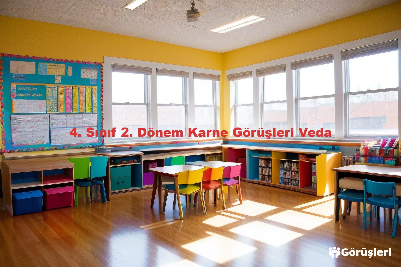 4. Sınıf 2. Dönem Karne Görüşleri Veda