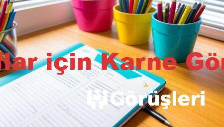 4 Sınıflar için Karne Görüşleri