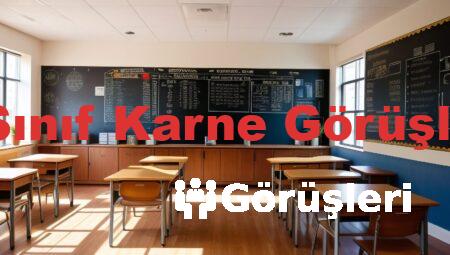 7 Sınıf Karne Görüşleri