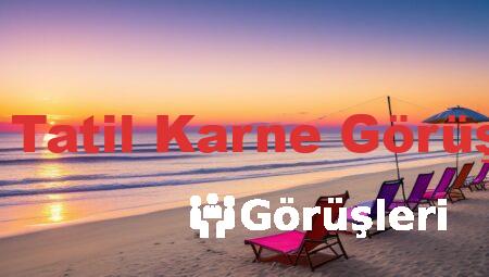 Ara Tatil Karne Görüşleri