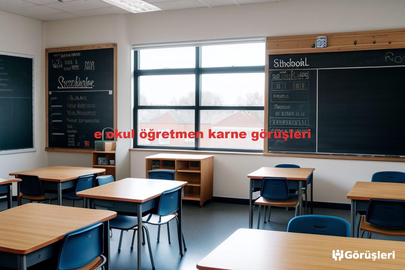 e okul öğretmen karne görüşleri