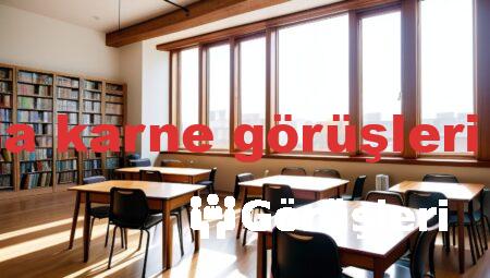 E okulda karne görüşleri nerede