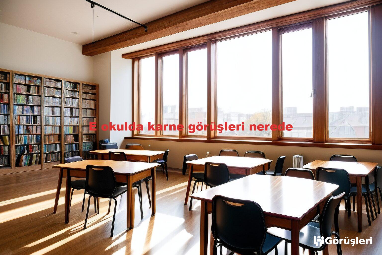 E okulda karne görüşleri nerede