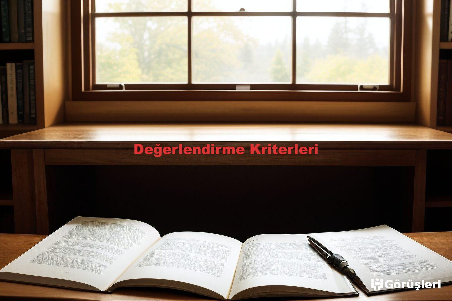 Değerlendirme Kriterleri