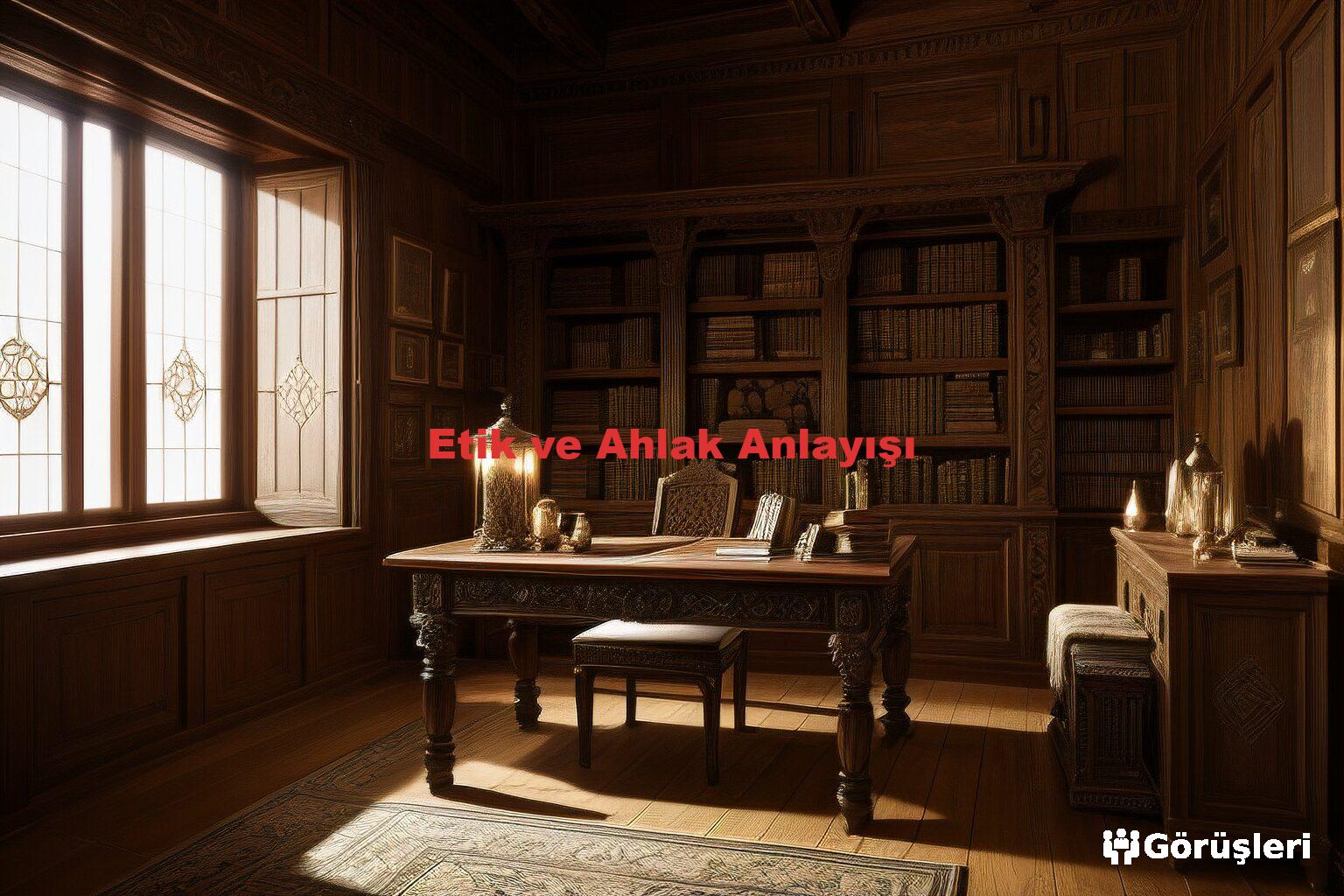 Etik ve Ahlak Anlayışı