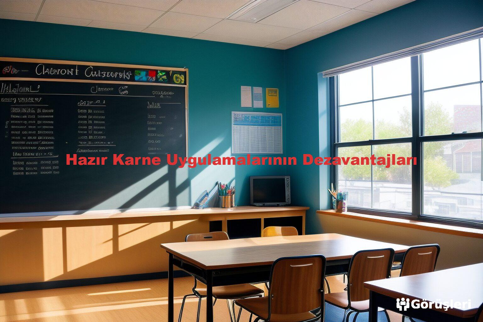 Hazır Karne Uygulamalarının Dezavantajları