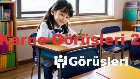 İlkokul Karne Görüşleri 2 Dönem