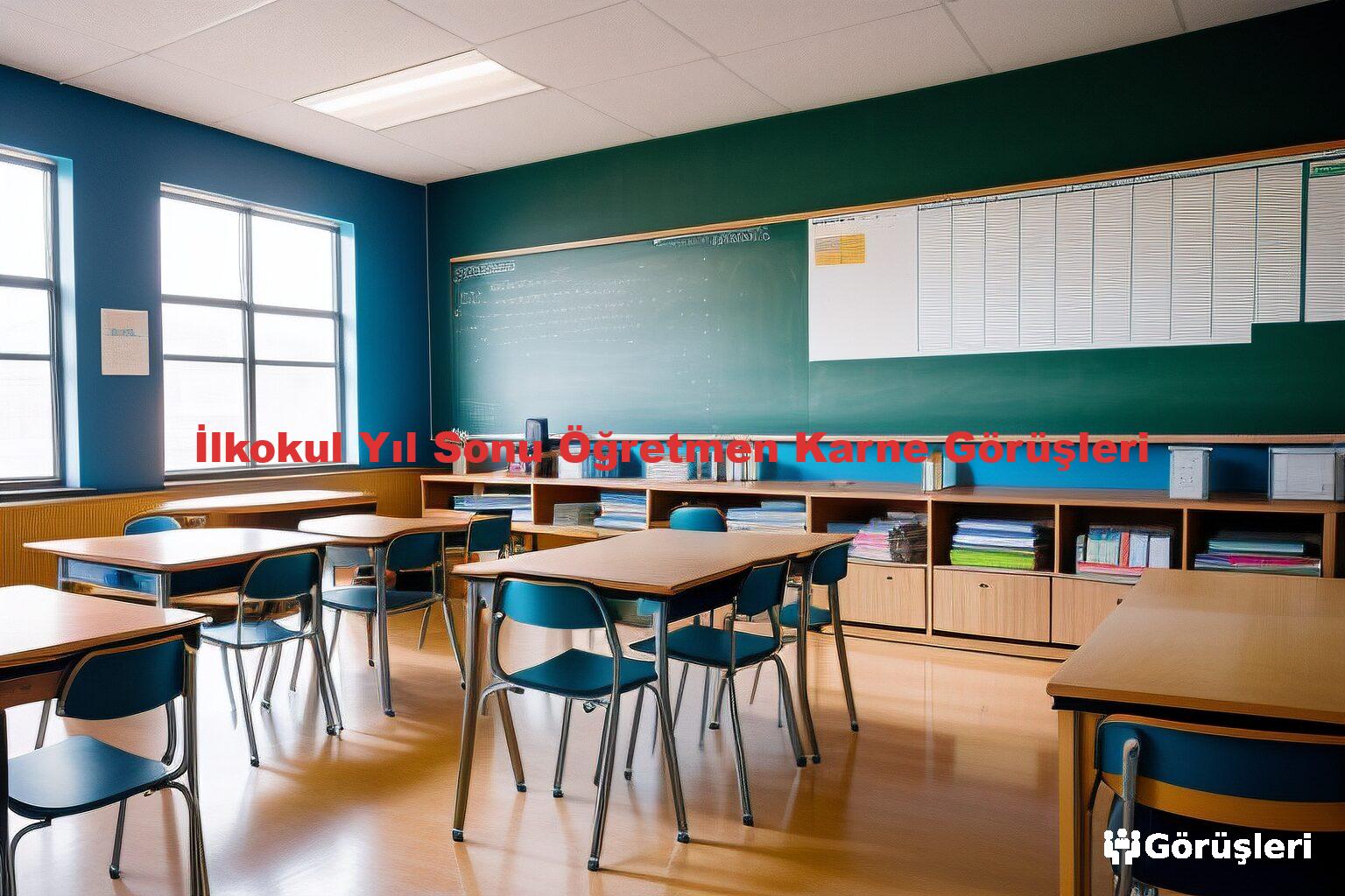 İlkokul Yıl Sonu Öğretmen Karne Görüşleri