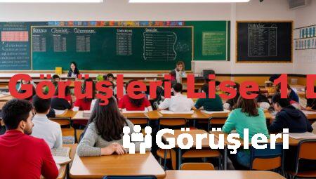 Karne Görüşleri Lise 1 Dönem