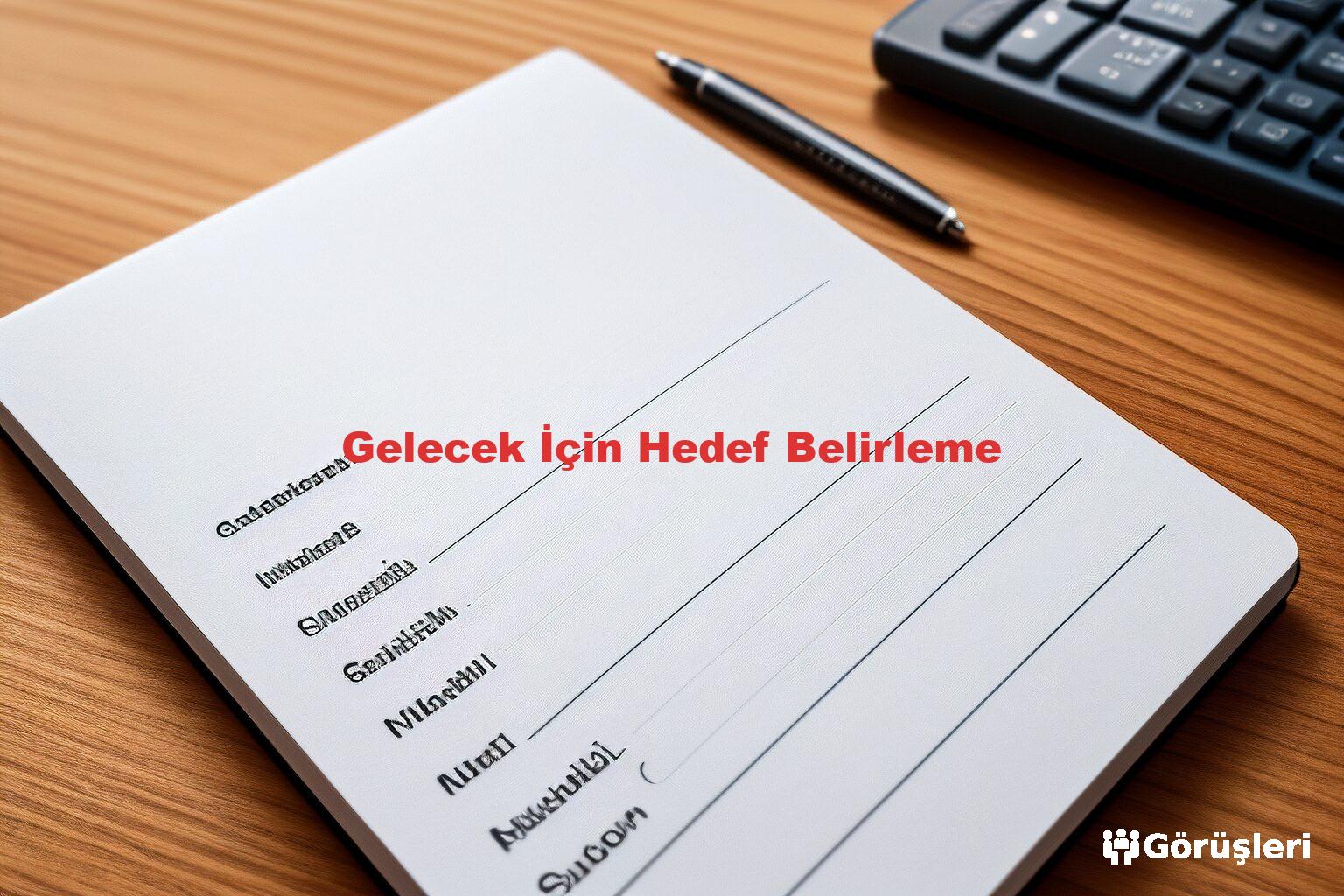 Gelecek İçin Hedef Belirleme