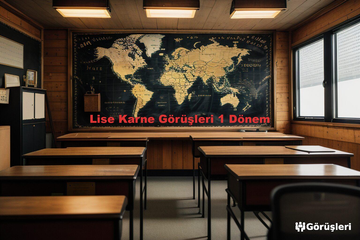 Lise Karne Görüşleri 1 Dönem