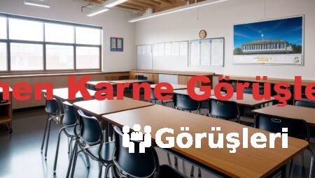 Öğretmen Karne Görüşleri Lise
