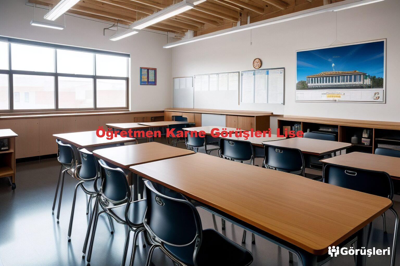 Öğretmen Karne Görüşleri Lise