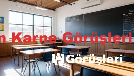 Öğretmen Karne Görüşleri Ortaokul