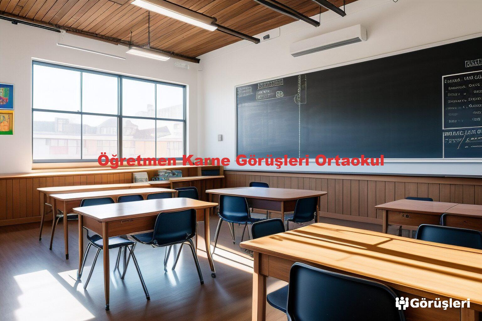 Öğretmen Karne Görüşleri Ortaokul