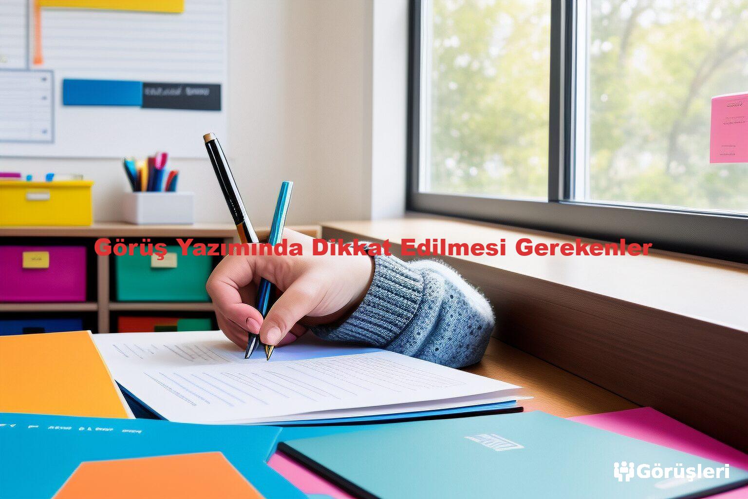 Görüş Yazımında Dikkat Edilmesi Gerekenler