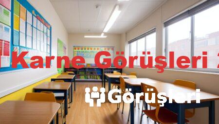 Ortaokul Karne Görüşleri 2 Dönem