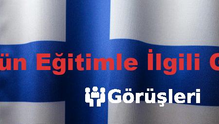 Atatürk’ün Eğitimle İlgili Görüşleri
