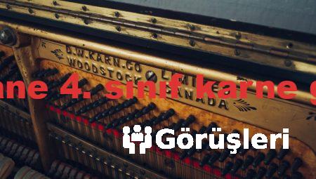 eğitimhane 4. sınıf karne görüşleri
