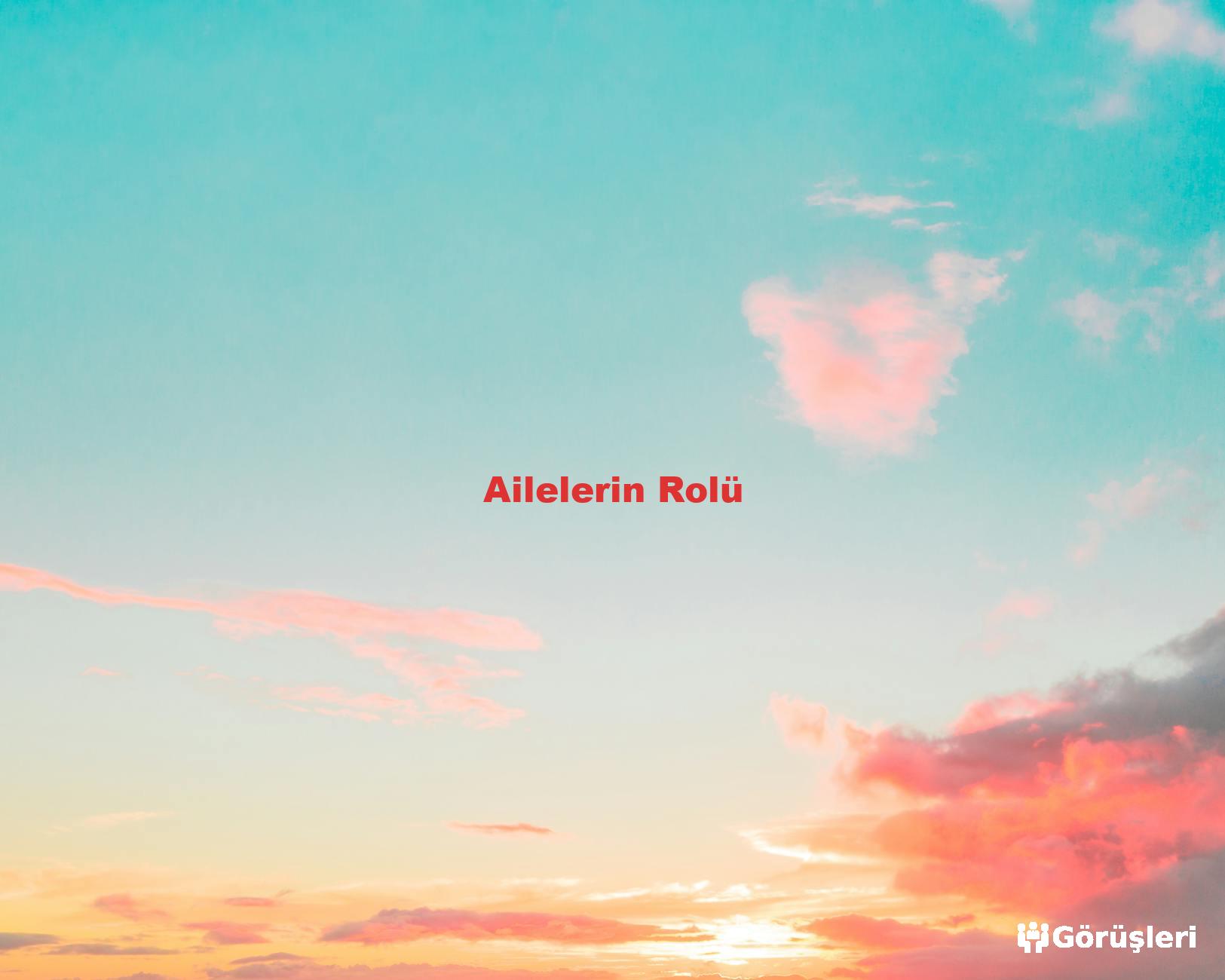Ailelerin Rolü