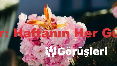 Almanca Günler: Haftanın Her Günü İçin İpuçları